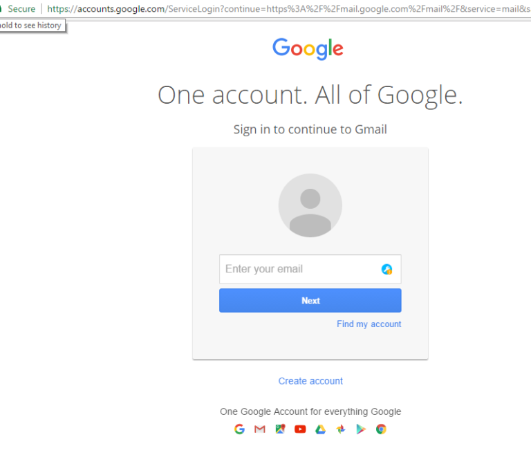 Accounts google signin recovery. Fake Page.